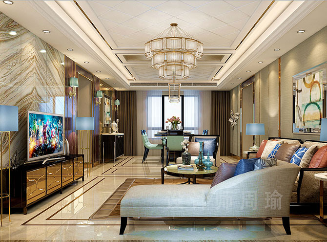 成人小鸡巴视频世纪江尚三室两厅168平装修设计效果欣赏
